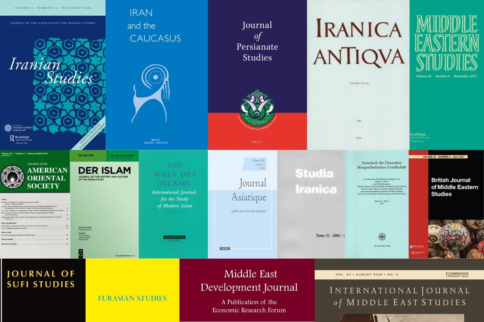 Journals in Iranian Studies